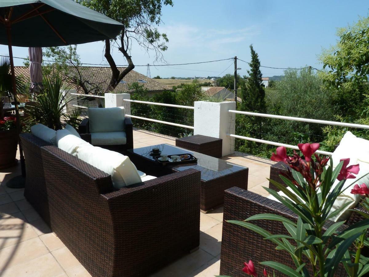 Maison Butterfly Bed and Breakfast Puissalicon Exterior foto